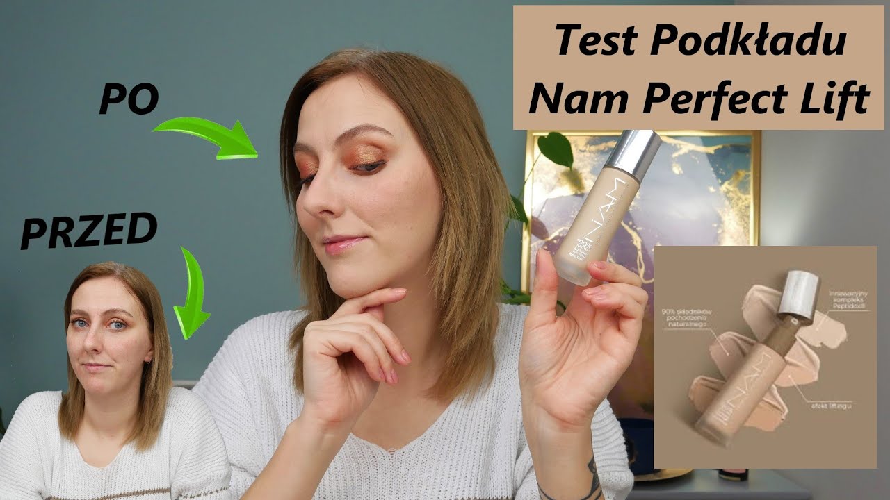 TEST PODKŁADU NAM PERFECT LIFT FOUNDATION🤎 8-GODZINNY TEST TRWAŁOŚCI | CZY BĘDZIE MOIM HITEM??🤔