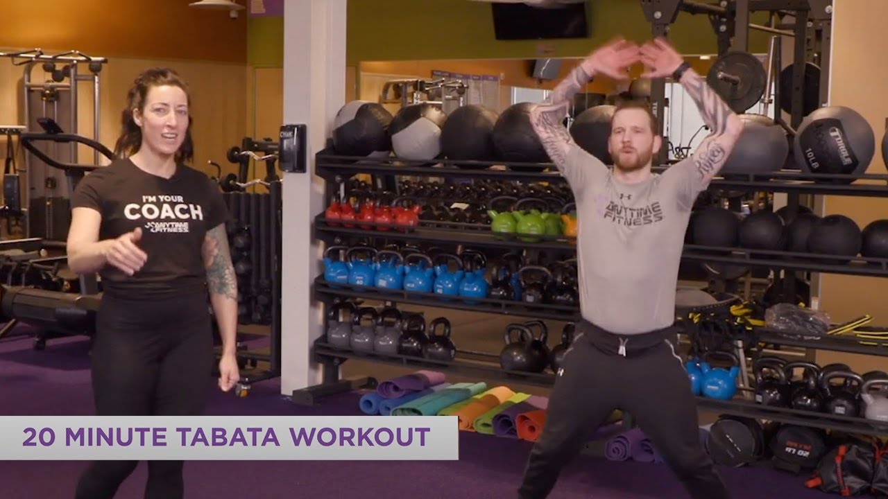 20-Minute At Home Cardio Workout| Tabata | No Equipment