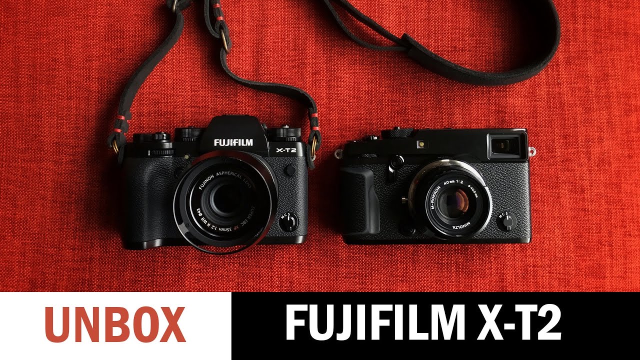 Fujifilm X-T2 Unboxing & 1st Impressions
