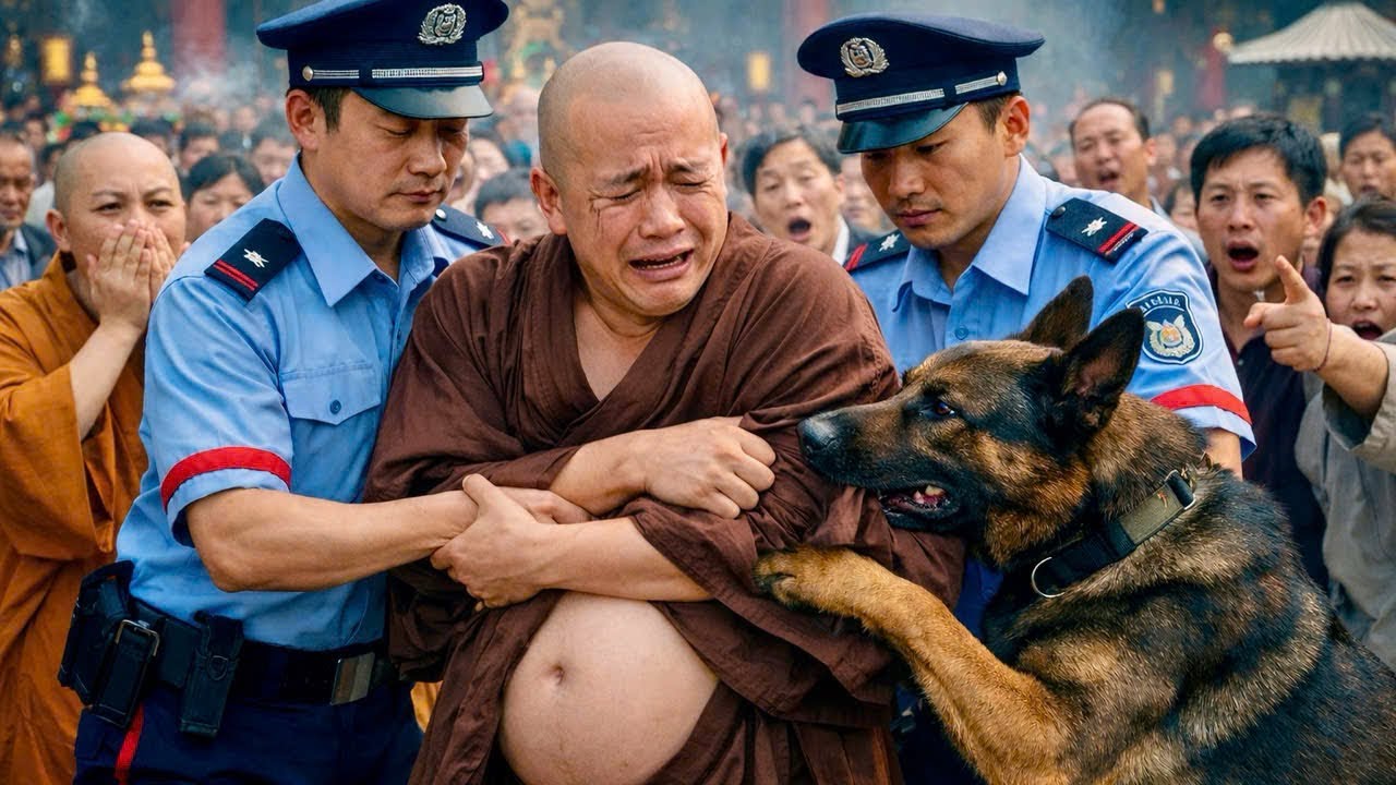 Giả Trai Đi Tu Để Trốn Truy Nã - Sư Thầy Bị Bắt Vì Chiếc Bụng Bầu Và Chó Nghiệp Vụ Ở Trung Quốc