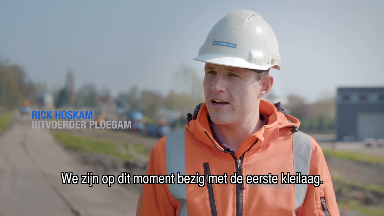 Dijkverbetering Hogedijk in Aalsmeer