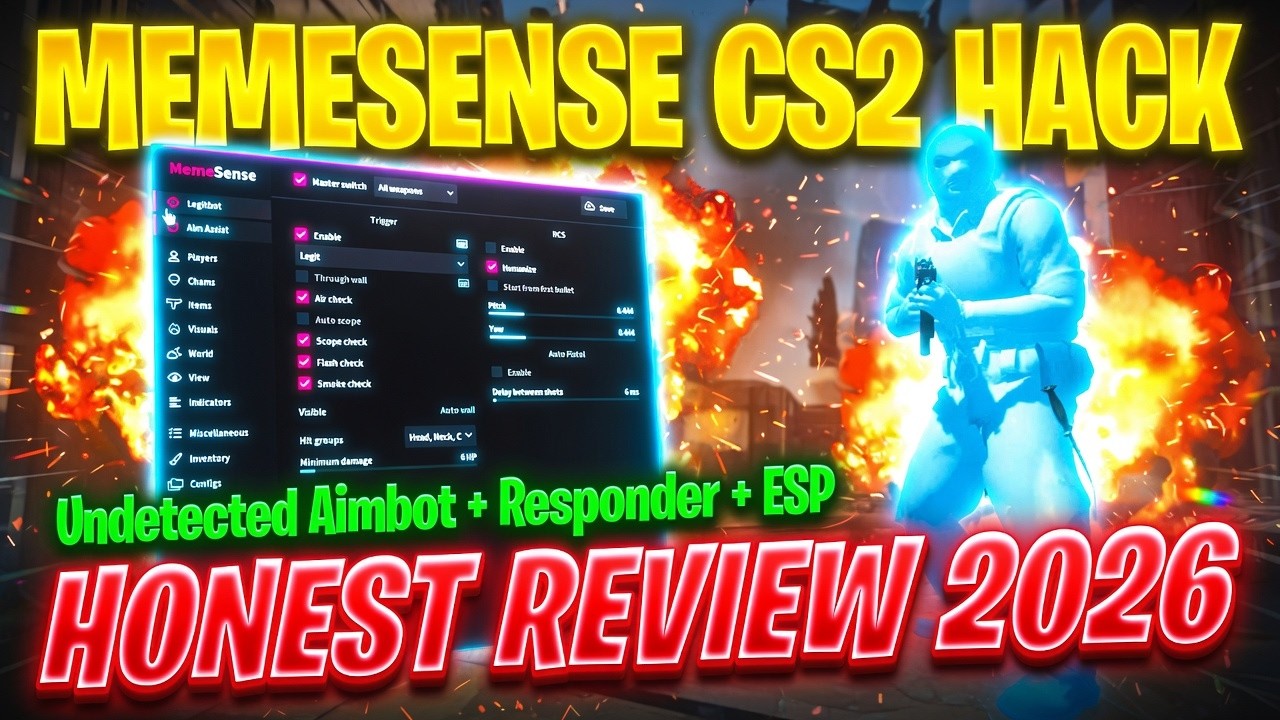 MemeSense CS2 Review | Undetected Aimbot + Resolver + ESP