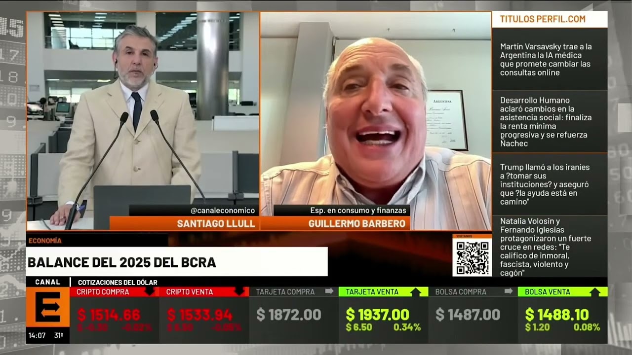 Guillermo Barbero en Canal E 13/01/26