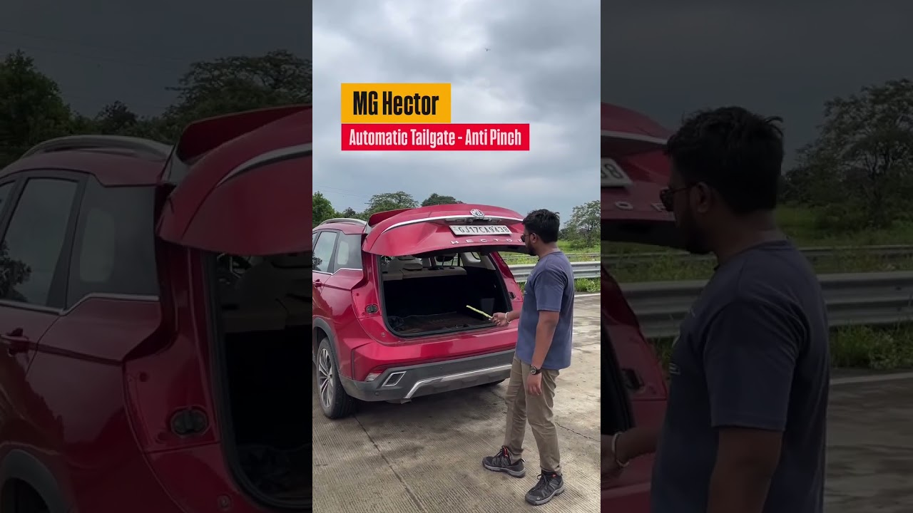 MG Hector CVT Boot Anti Pinch Test