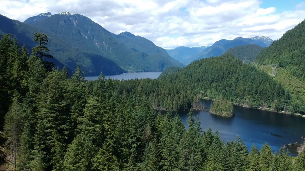 Buntzen Lake Hike (DJI Spark RAW Footage)
