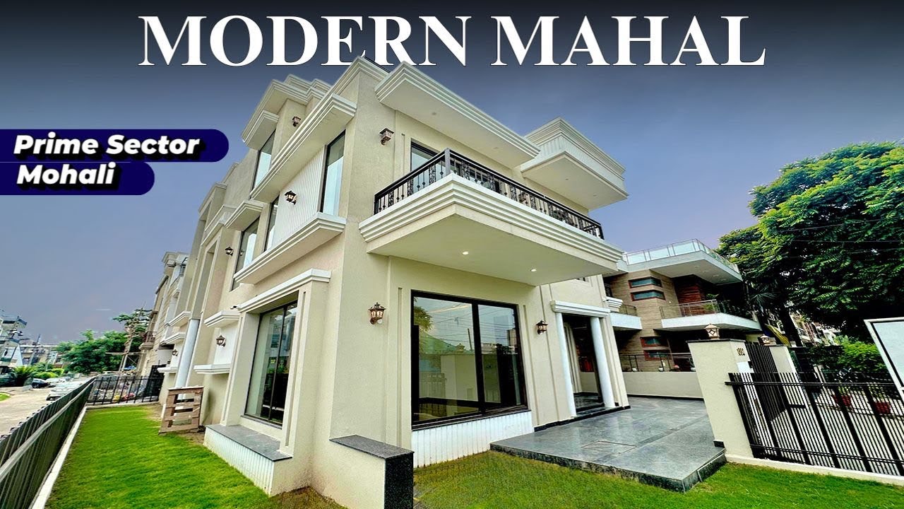 300 Gaj Corner House for Sale in Prime Sector of Mohali | Triple Storey | Lift | Personal Garden