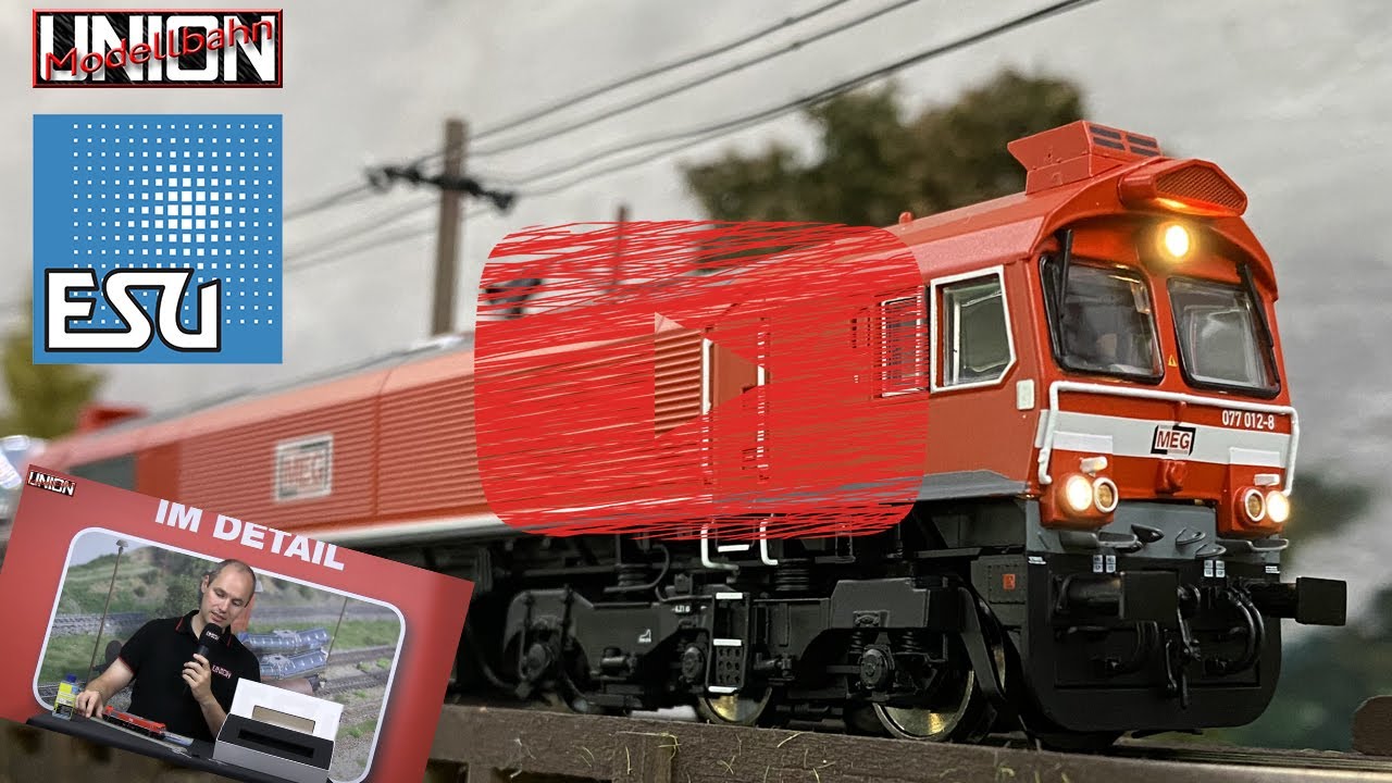 Diesellok Class 77 mit Lastabhängigem und lüfterbasiertem Rauch-Erzeuger - ESU - Spur H0 1:87