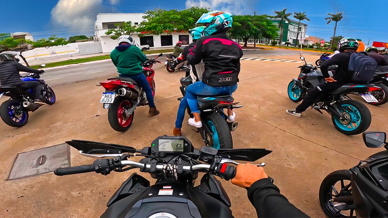ROLÊ DE MT03 2024 | COM ESCAPE ESPORTIVO| MOTOVLOG!!