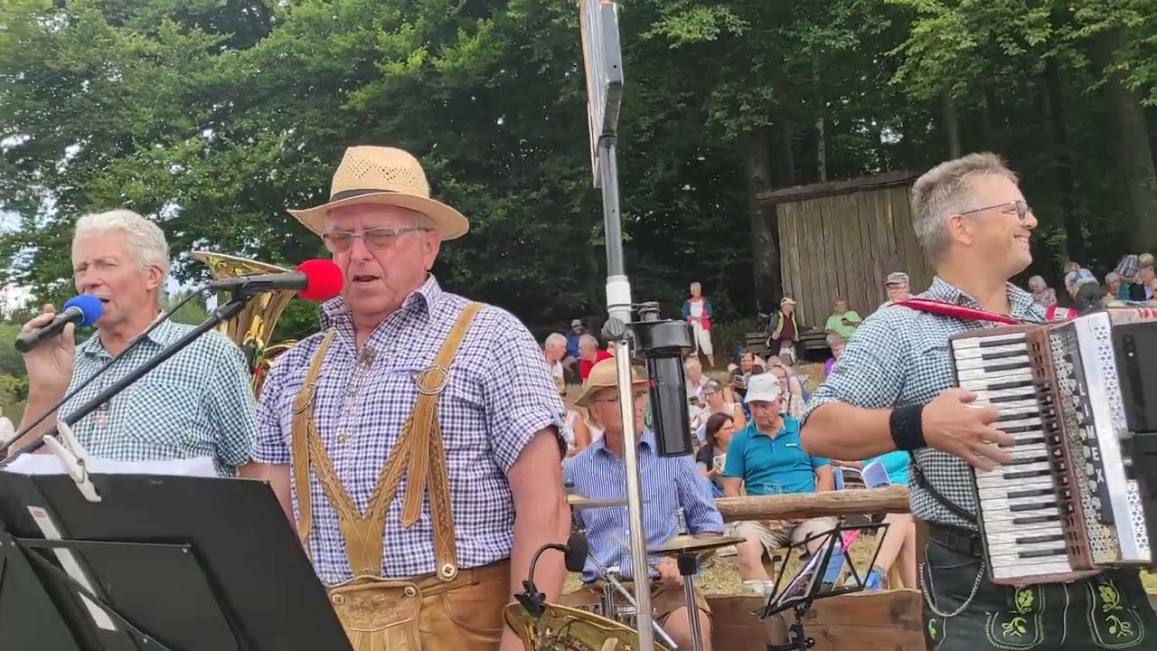 Medley der 60er Jahre ---Rucksackmusikanten -Gemündener Hütte -15.08.2022