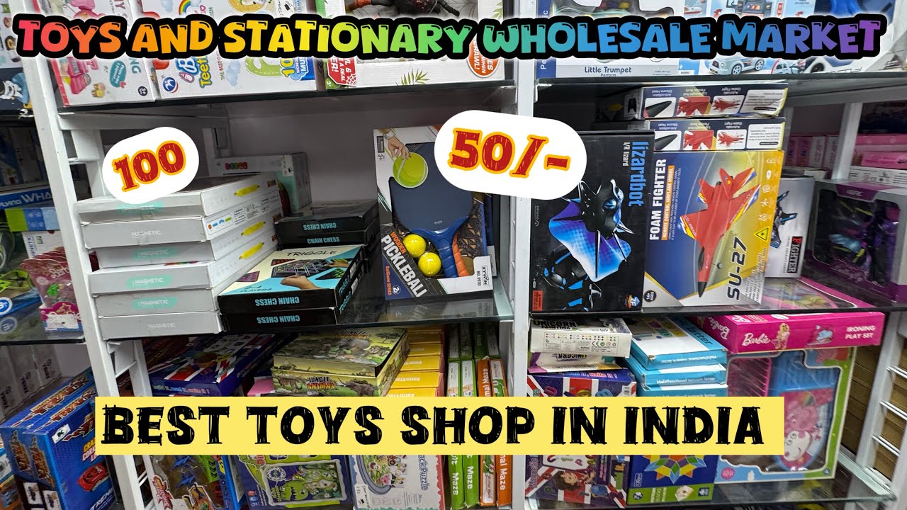 Toys and stationary wholesale market 😇💎// Best toys shop in India 🇮🇳 