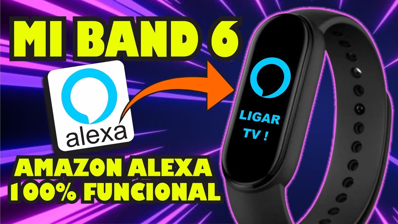 COMO INSTALAR ALEXA NA MI BAND 6 - 100% FUNCIONAL !