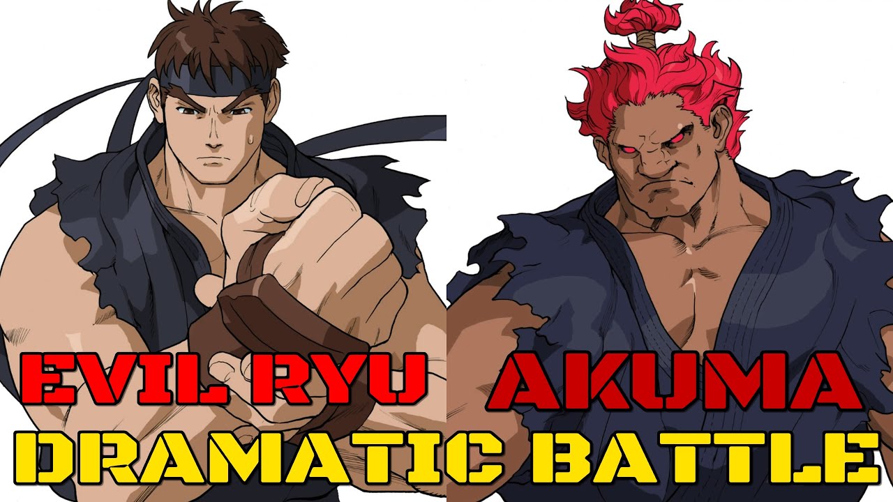 Street Fighter Alpha 3 Max - EVIL RYU X AKUMA [Dramatic Battle]