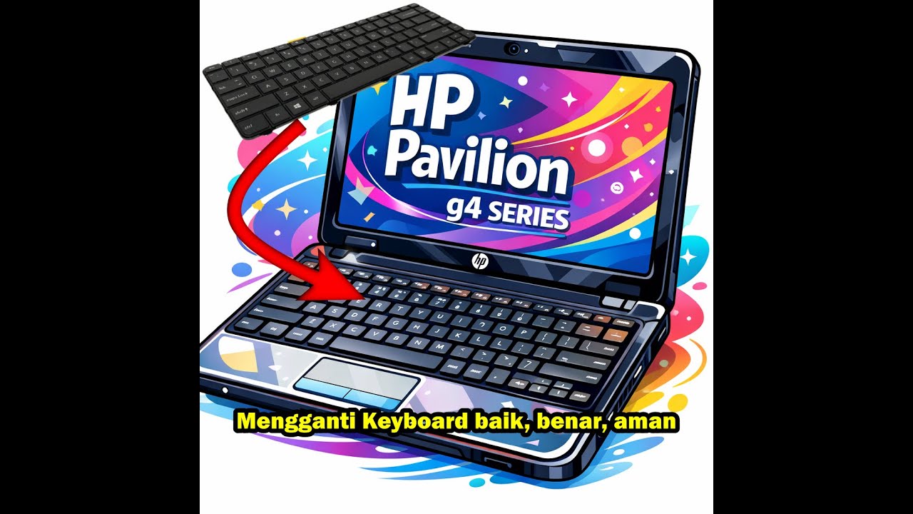 CARA MENGGANTI KEYBOARD LAPTOP YANG BAIK BENAR AMAN