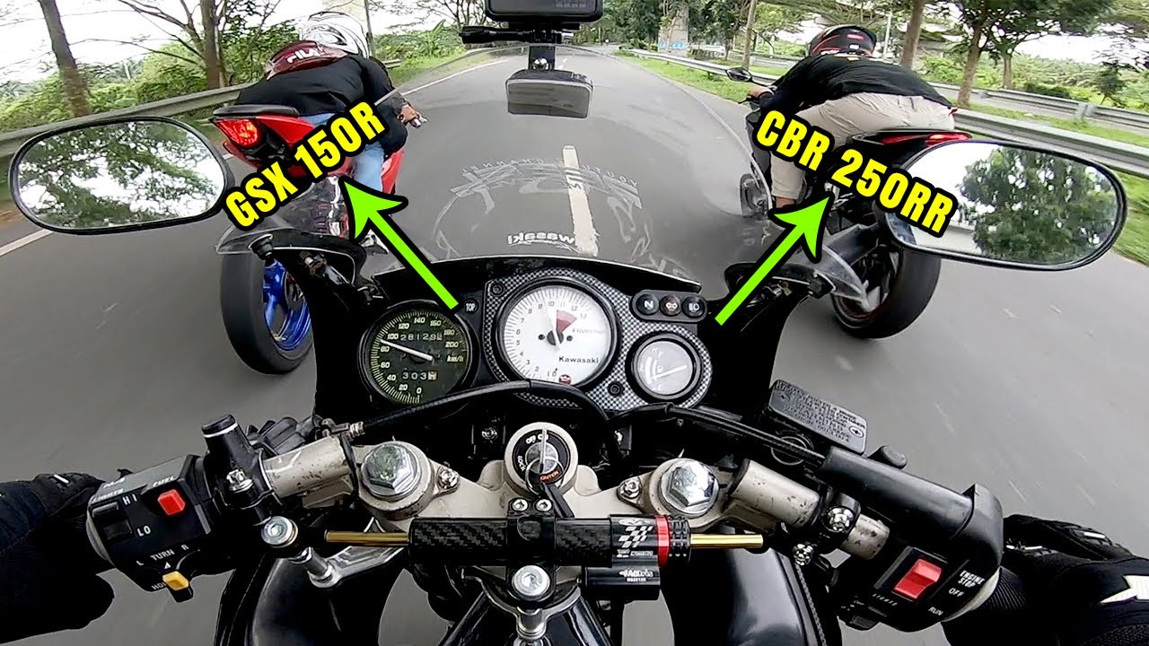 SEGAN4S INIKAH POWER MOTOR 2 TAK? NINJA RR 24HP VS CBR250RR 38HP VS GSX 150R
