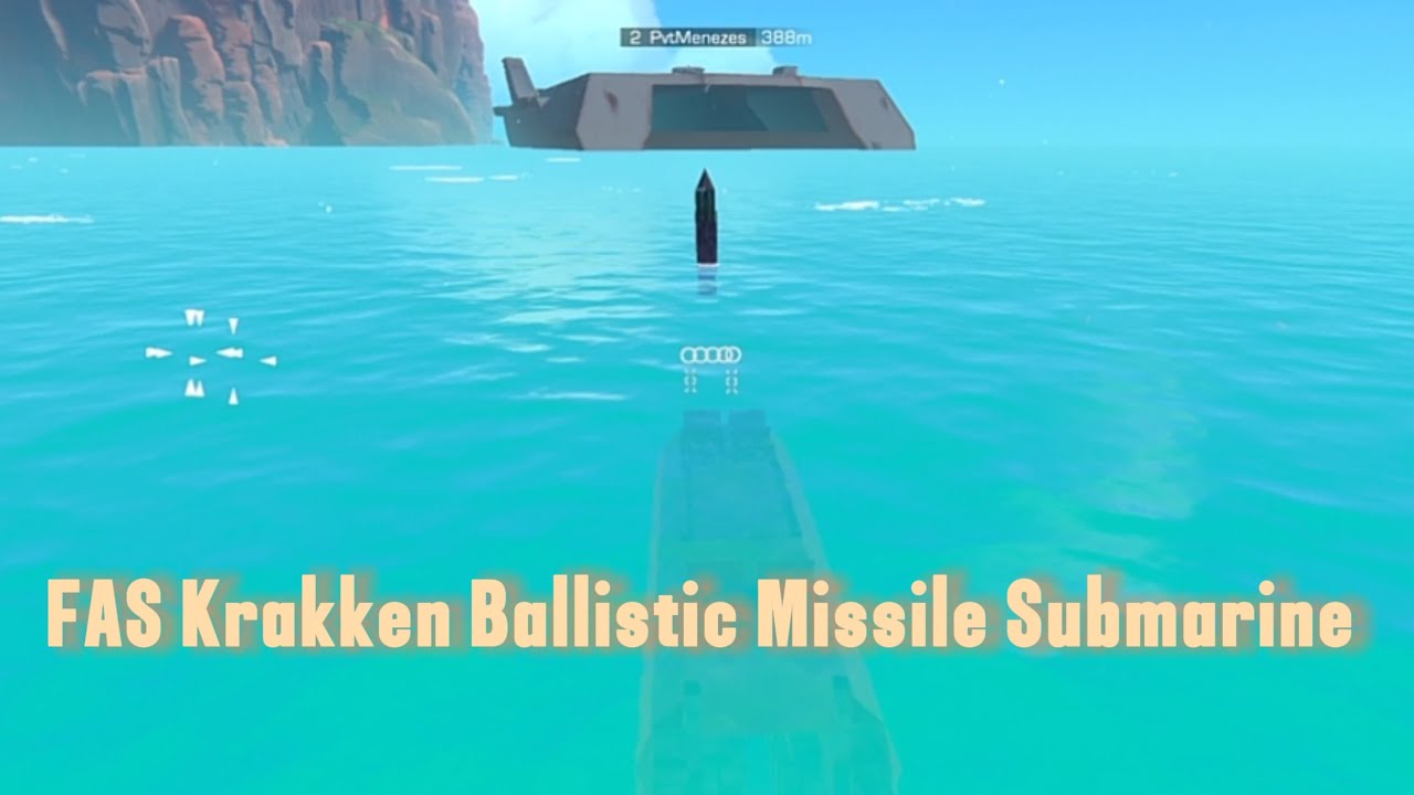 Ballistic Missile Submarine in Trailmakers @scrapman @ThatDomGuy