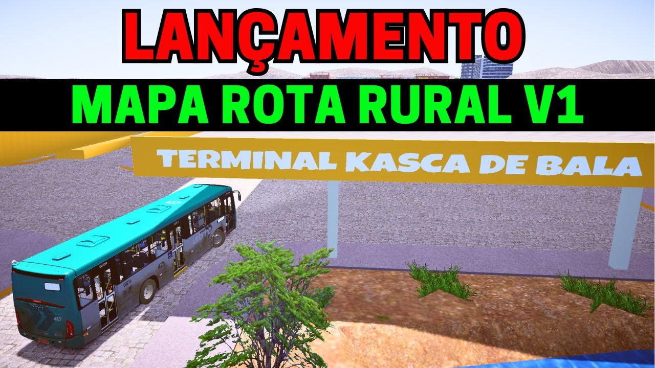 🔴Gameplay Novo Mod Mapa Rota Rural V1 | Proton Bus Simulator | PBSU | Mods | Simulador de &Ocirc;nibus