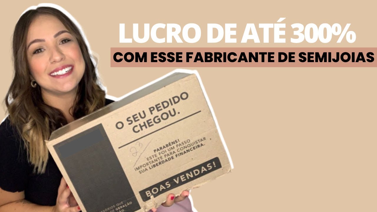 FABRICANTE DE SEMIJOIAS NO ATACADO COM 5 ANOS DE GARANTIA