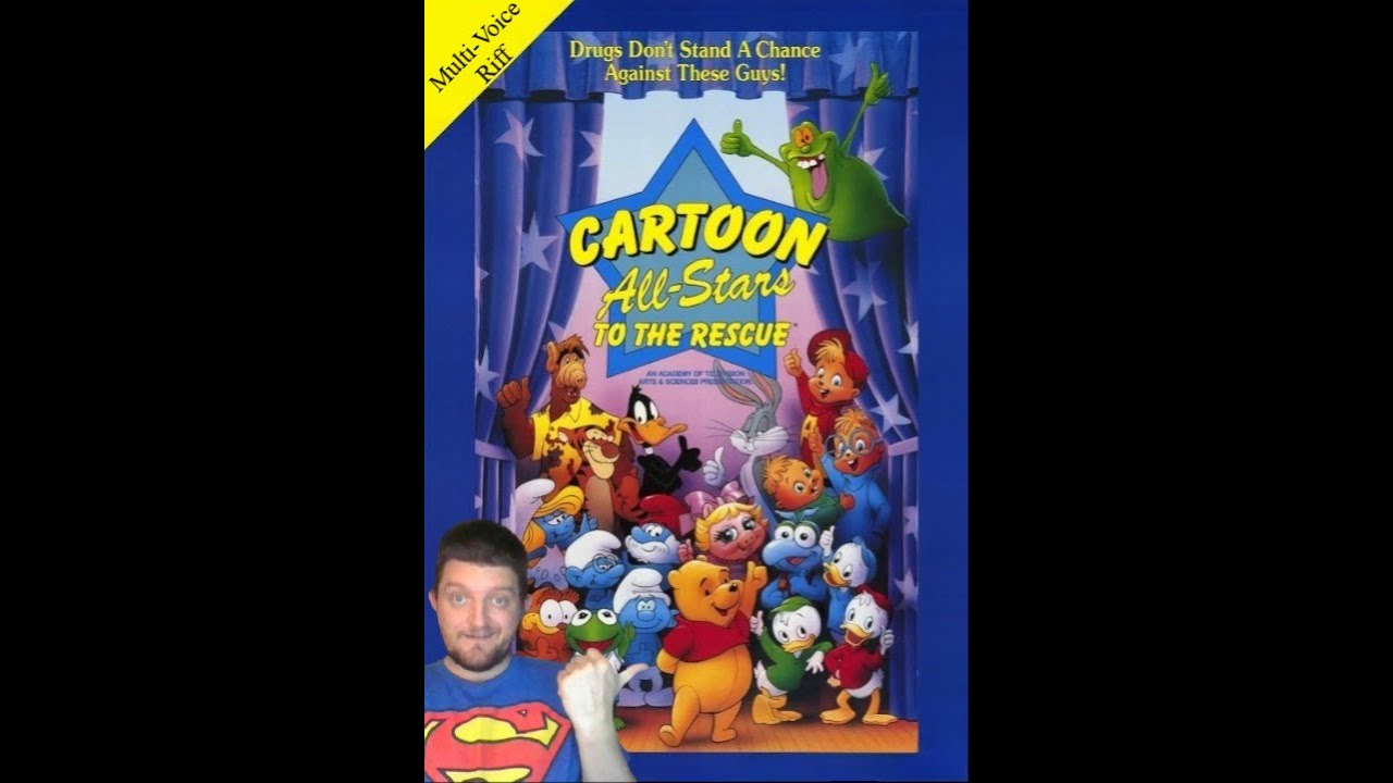 Multi-Voice Riff Cartoon All-Stars To The Rescue (1990) Re-edited