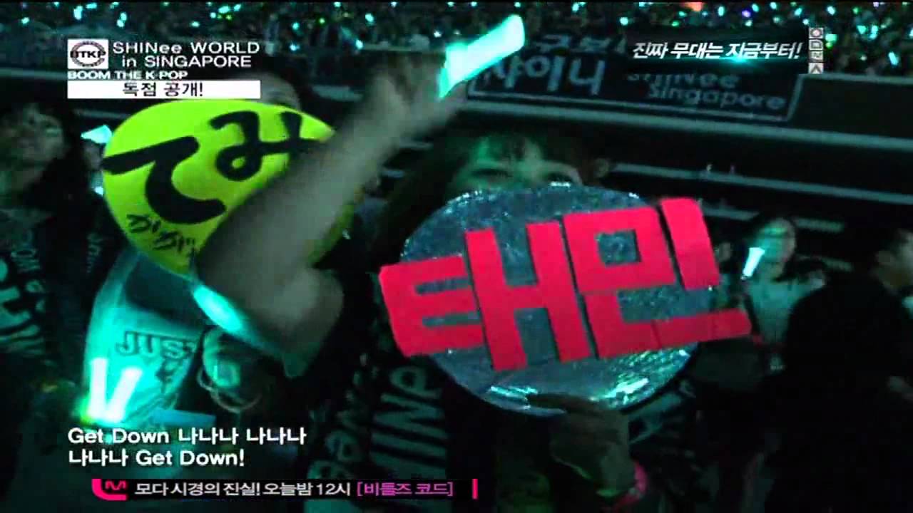 [HD] 110929 SHINee (샤이니) - Get Down @ Mnet Boom The K-POP #SWCSG