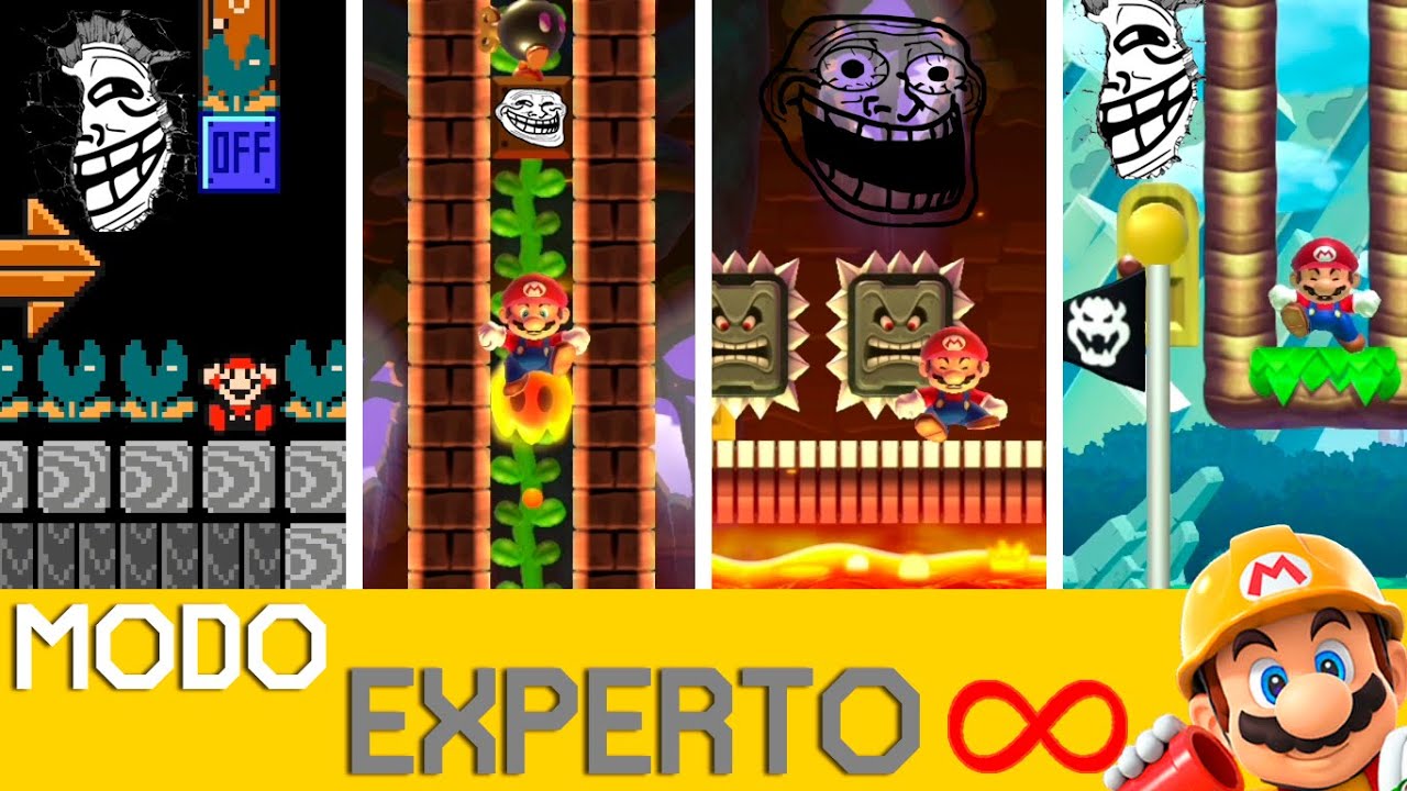 VOLVI&Oacute; A PASAR!!! 😑 | EXPERTO INFINITO (NO SKIP) - SMM2 - ZetaSSJ