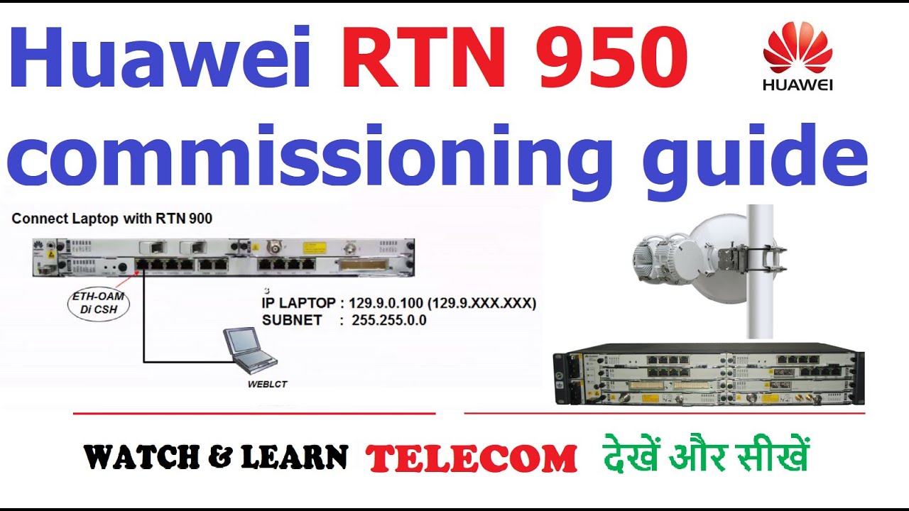 huawei rtn 950 commissioning guide