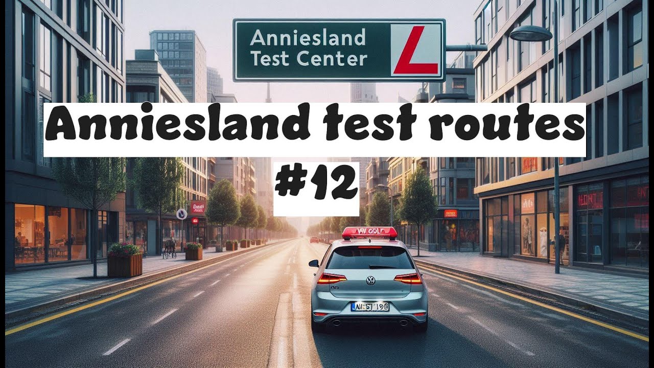 Anniesland Driving test routes #12