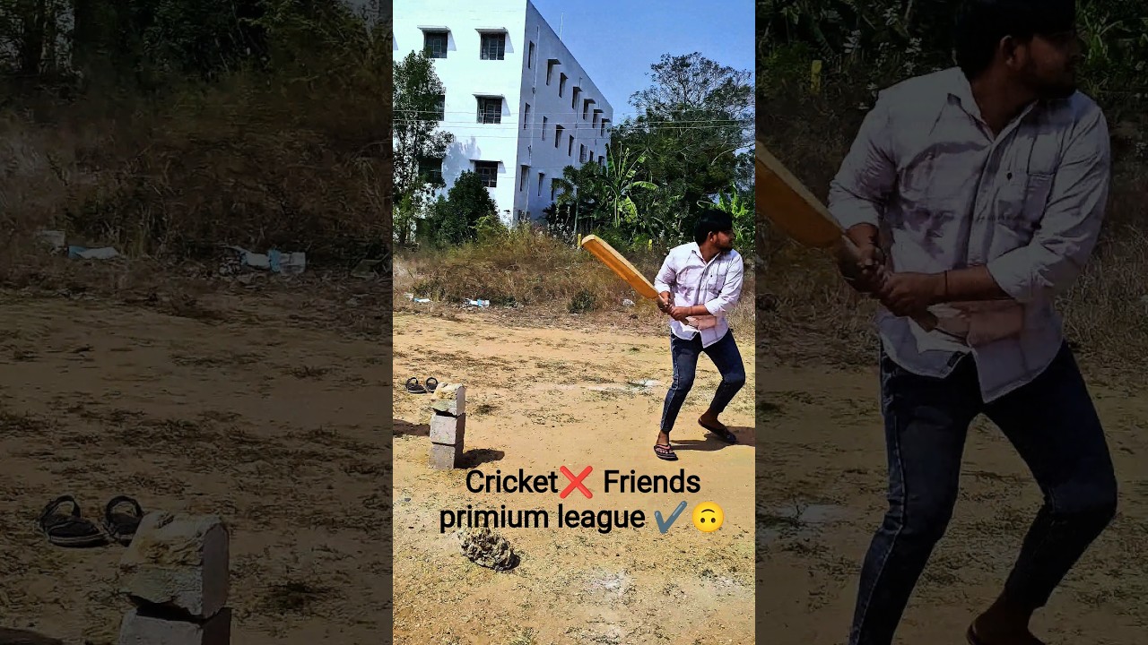 ||&bull;Cricket❌ Friends primium league✔️🙃&bull;||#friends#vlog#comedy#circket#funny#shortvideo#clips#newone