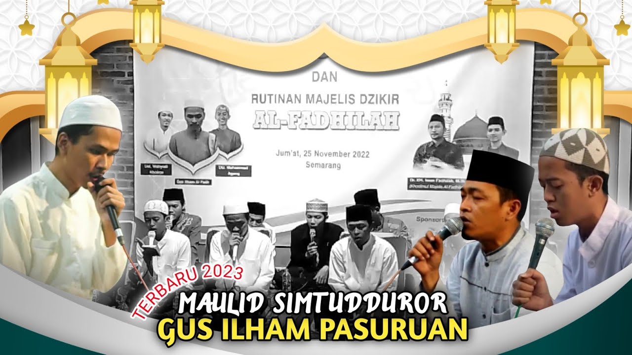 Full 2 Jam - Maulid Simtudduror Gus Ilham Pasuruan ( Cak Khoiron & Cak Agung ) Sholawat Banjari