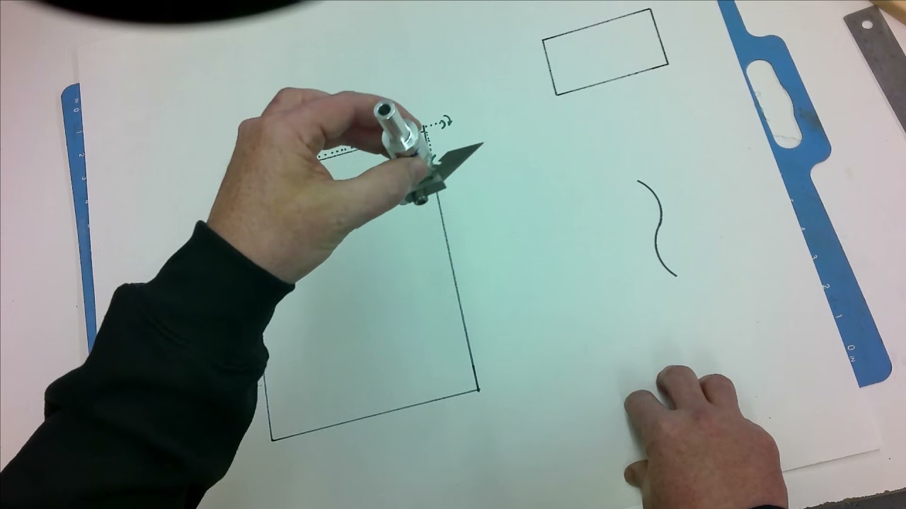 Dragknife positioning discussion