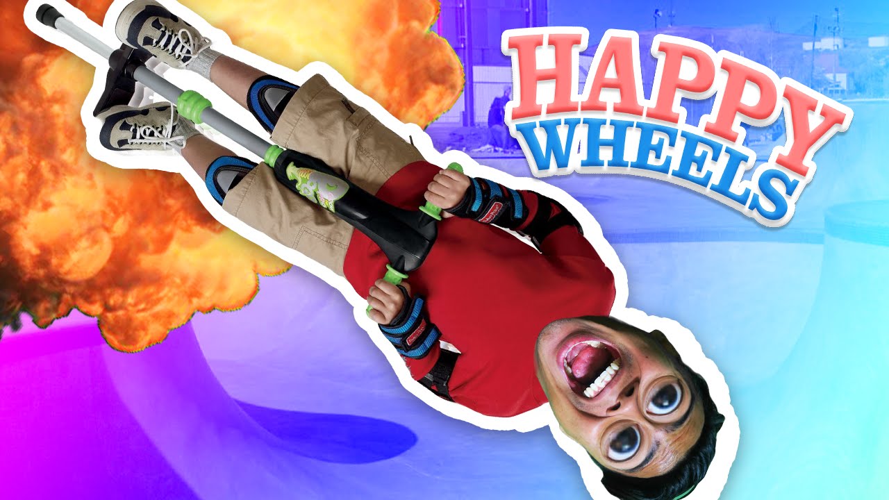 EXTREME POGO STUNTS! | Happy Wheels #8