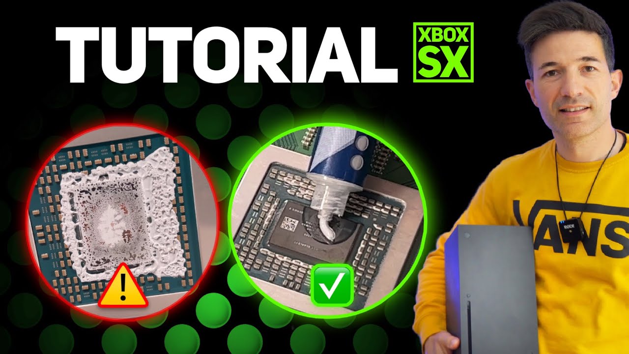 XBOX SERIES X, está PEOR DE LO PENSABA | TUTORIAL PASTA TERMICA
