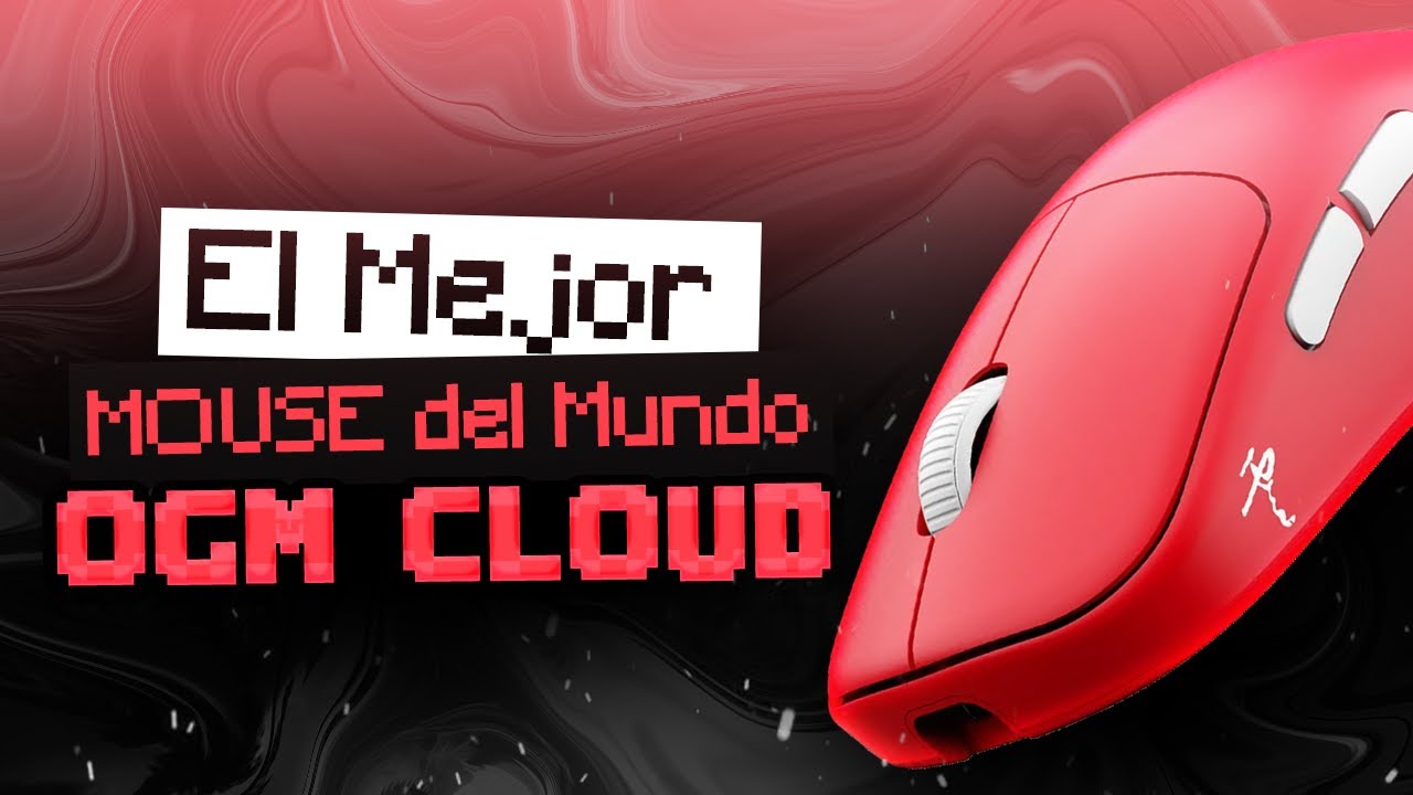 ESTE es EL MEJOR MOUSE DEL MUNDO Para MINECRAFT... Waizowl OGM Cloud