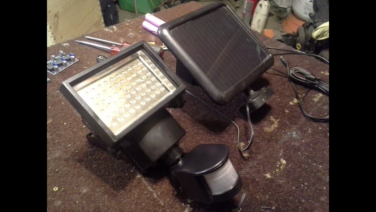 Solar Flood Light Upgrade