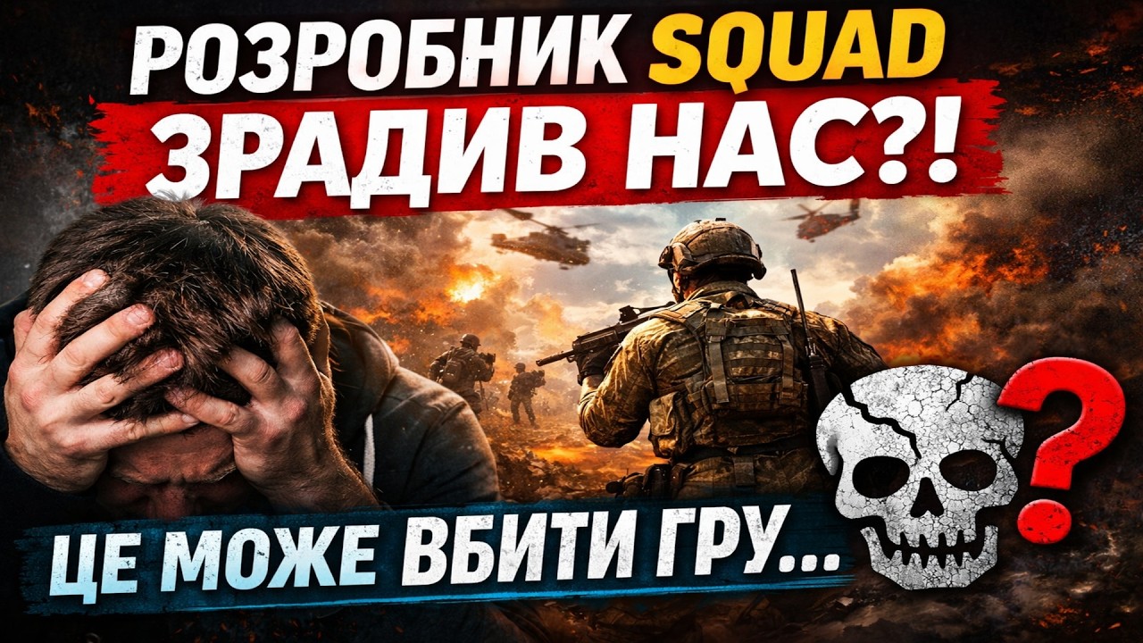 РОЗРОБНИК SQUAD ЗРАДИВ НАС?! Це може вбити гру…