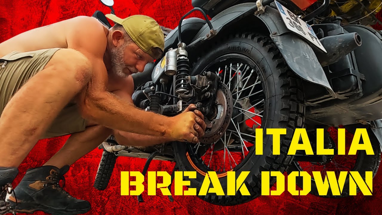 🇬🇷-🇦🇱-🇮🇹 Grèce Albanie Italie 2ème partie, tour du monde en side-car Ural