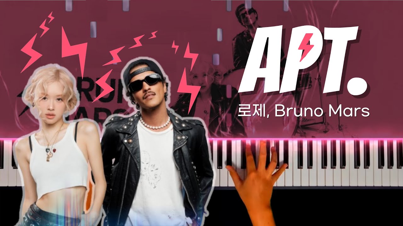 로제(ROSÉ), Bruno Mars ‘APT.‘ 피아노 커버(Piano Cover)