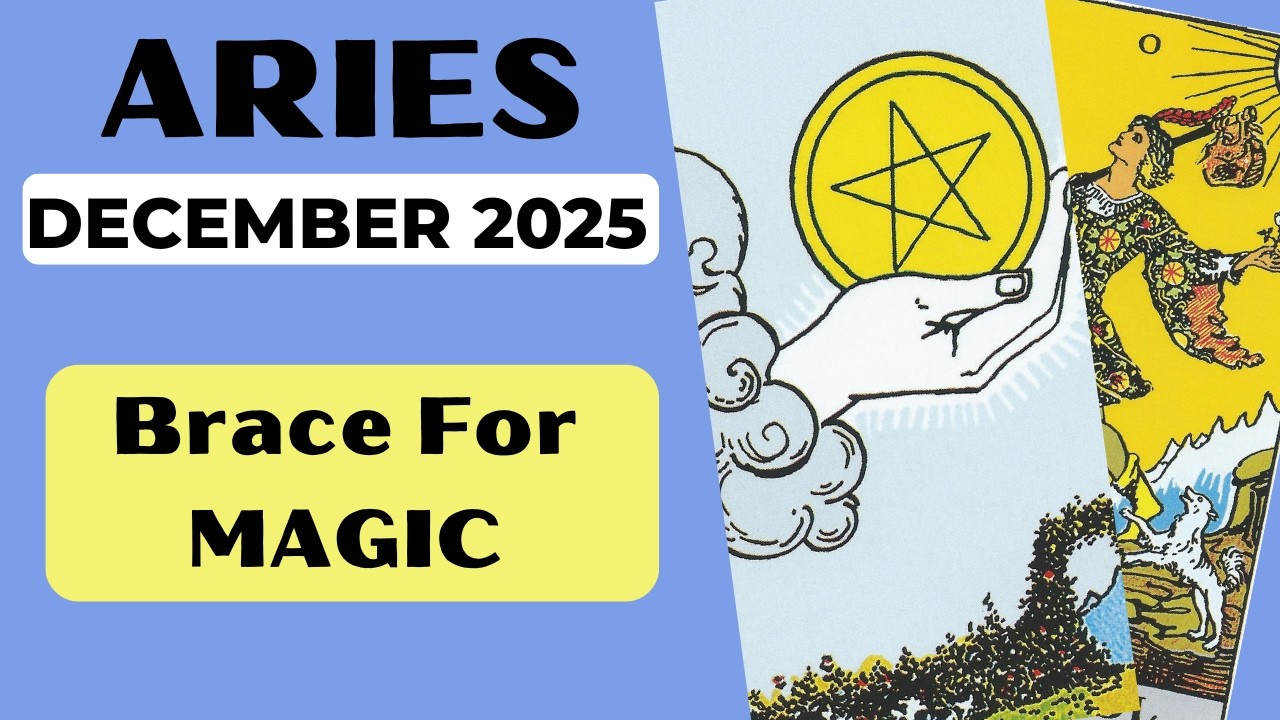 Aries A Burst Of Magic Is About To Rewrite Your Path! 💙 December Monthly Tarot