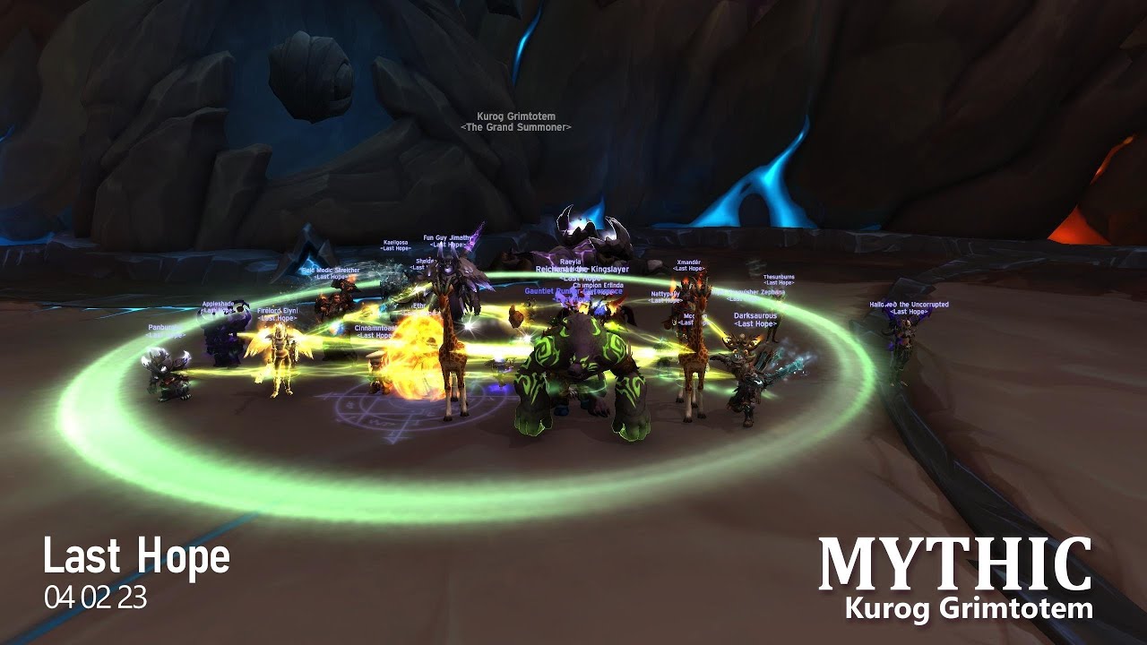 Last Hope of Illidan - Mythic Kurog Grimtotem - Vault of the Incarnates