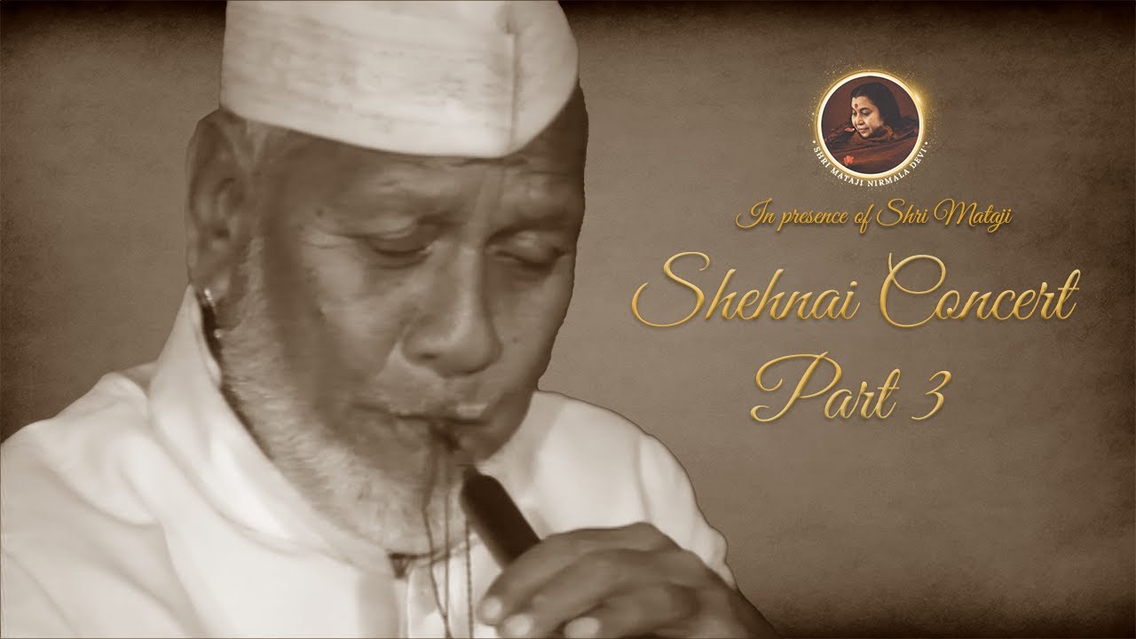 Ustad Bismillah Khan playing Shehnai for Shri Mataji & Yogis in France | Part 3 of 5 | 15th Aug 1987
