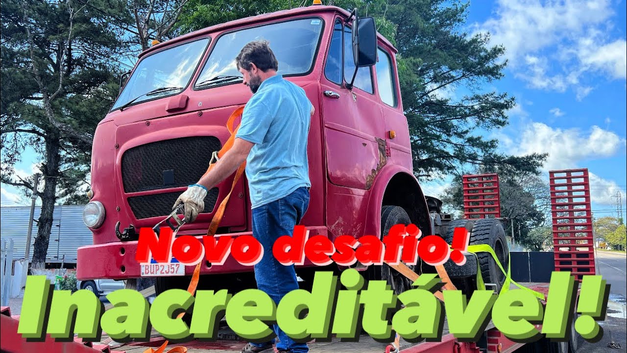 Chegou o FNM desafio aceito falando sobre o novo 113 #ferigolocaminhoes