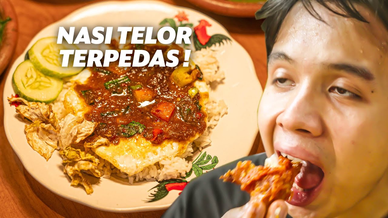 JUALAN NASI TELUR 15 RIBU ! TAPI BIKIN LIDAH KEBAKAR ! BERANI COBA ?!