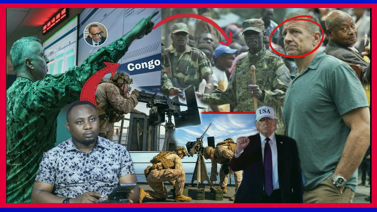 Kiwedde Muzuukuke Agava e,Congo Nga Donald Trump Asindise Ba Commando M7 Atidde Bobi Awaaga
