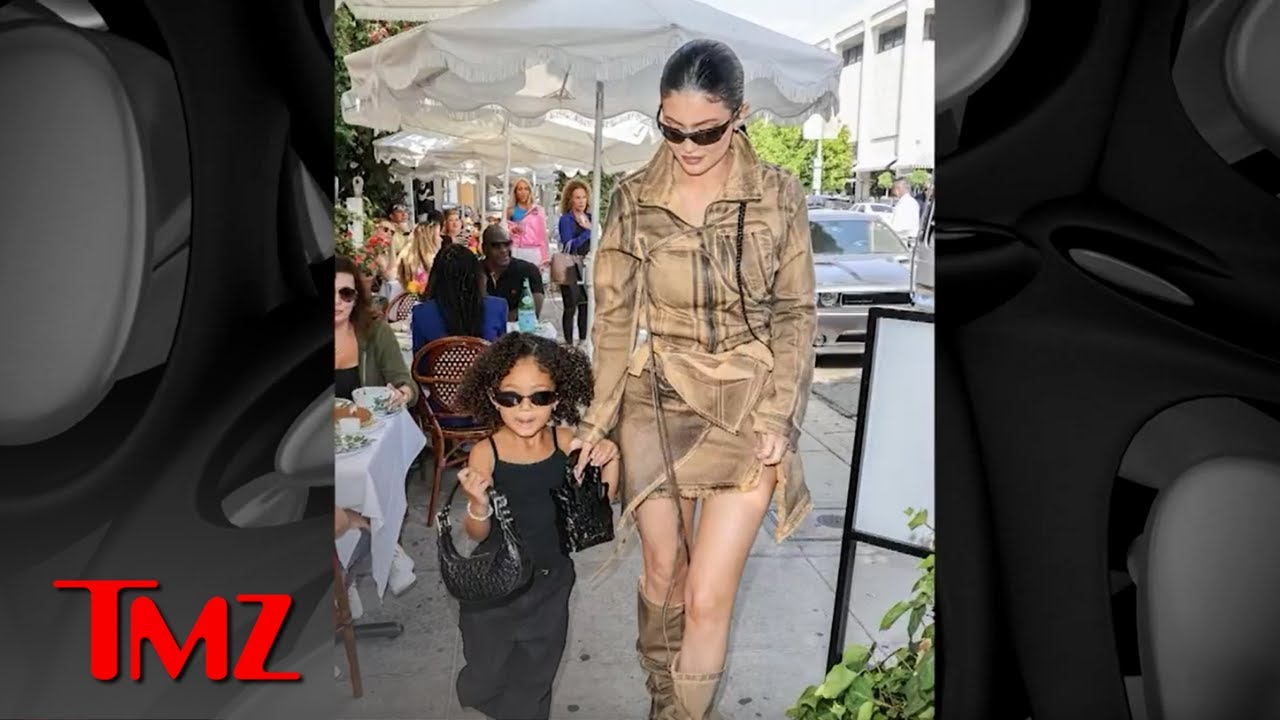 Kylie Jenner takes Stormi out to eat at The Ivy | TMZ TV