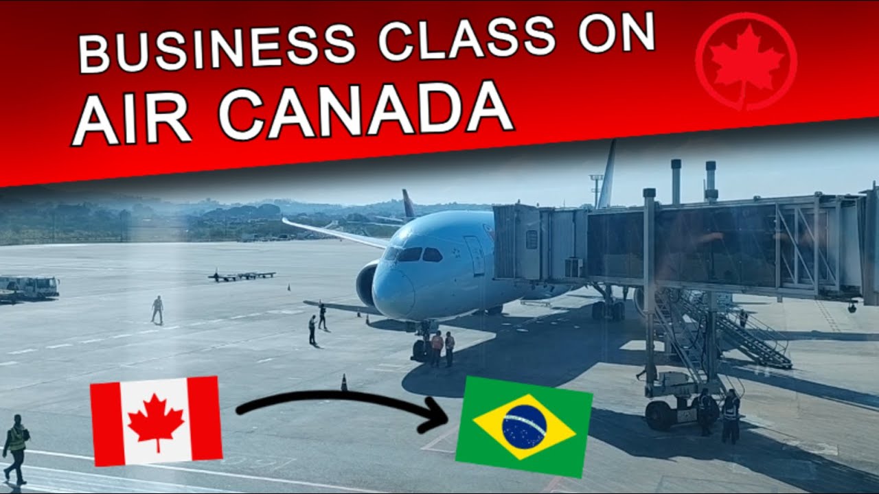Flying BUSINESS CLASS on AIR CANADA 787-9!!