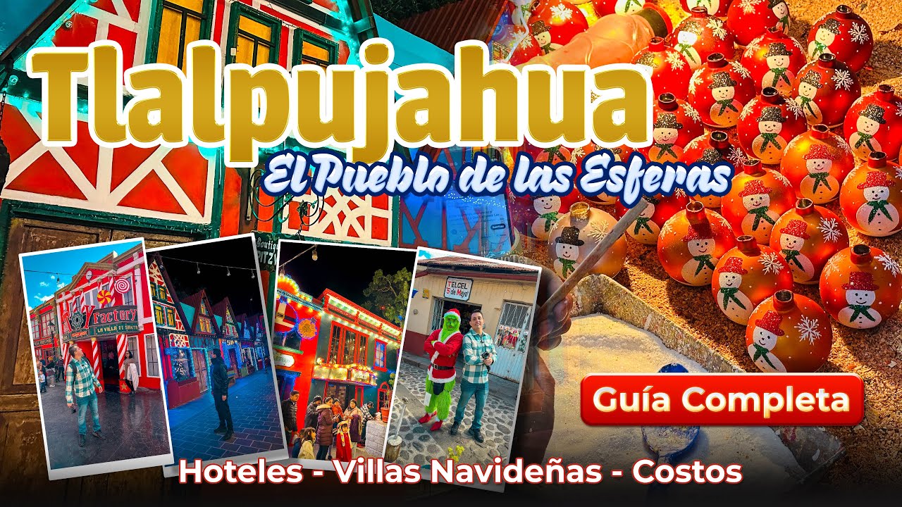 Tlalpujahua el pueblo de la eterna navidad🎄🎅 Hoteles, Villas Navideñas, hoteles #michoacán