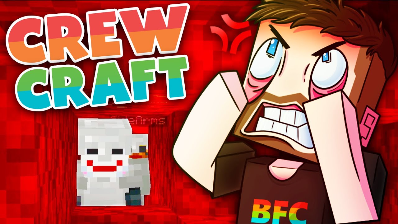 Three of us died at once! - The CrewCraft Realm! (Episode 9) Minecraft