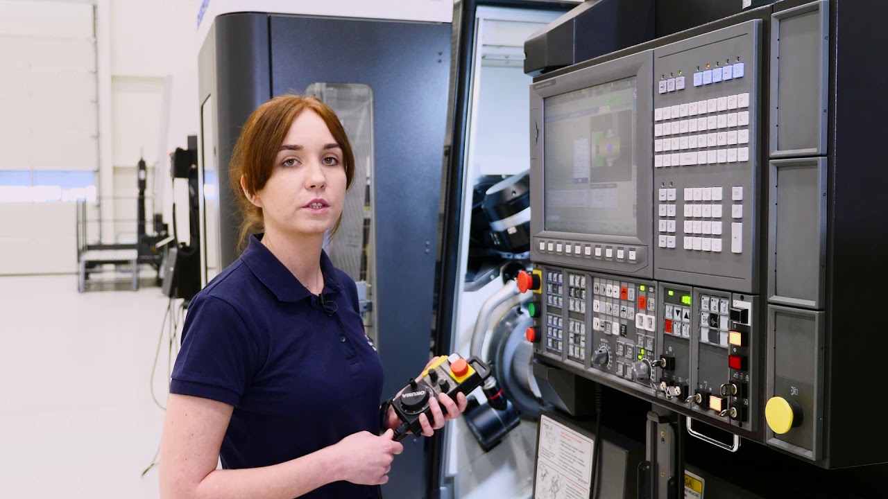 OKUMA Programowanie ARMROID - Rozładunek detalu | HTM