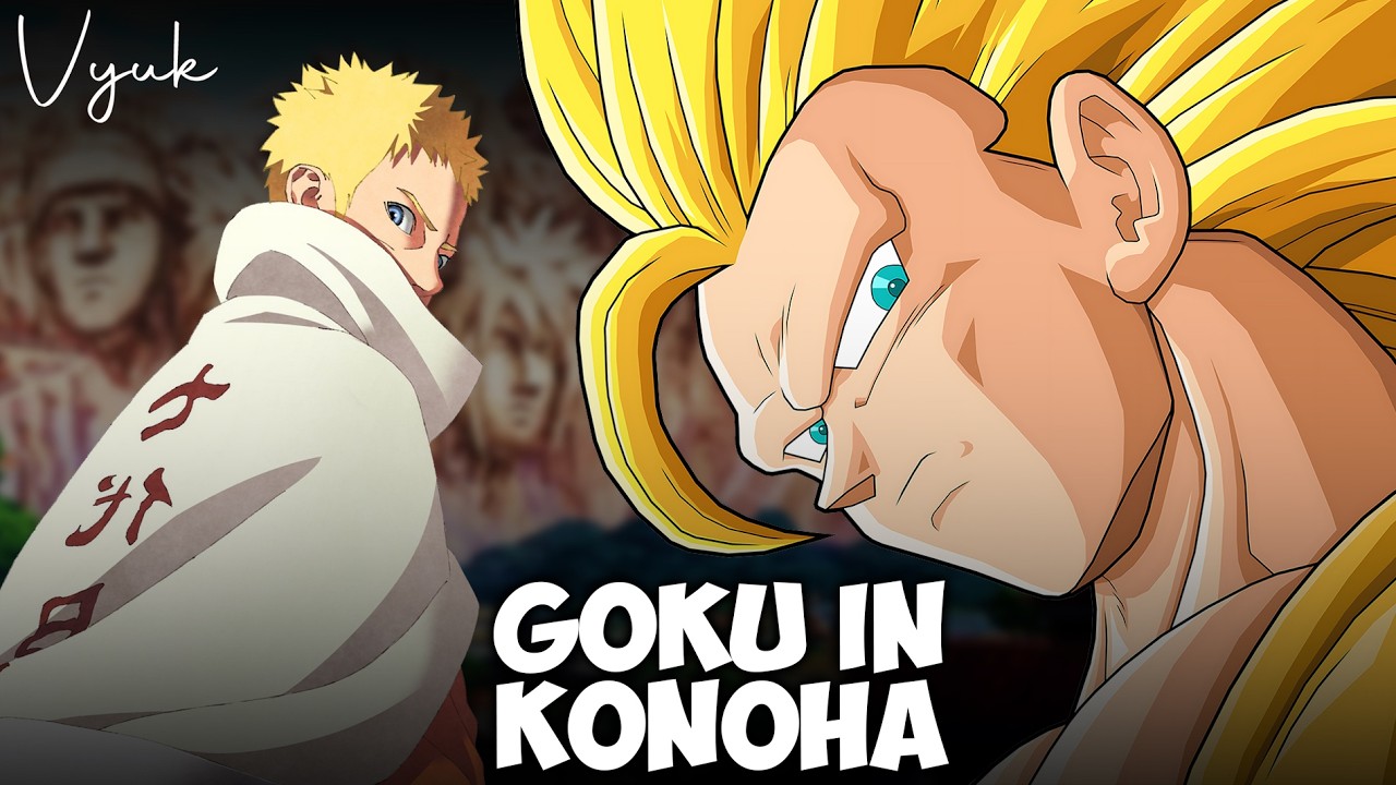 Goku in Naruto Universe 😍 | Dragon Ball Shippuden P1 | Daddy Vyuk