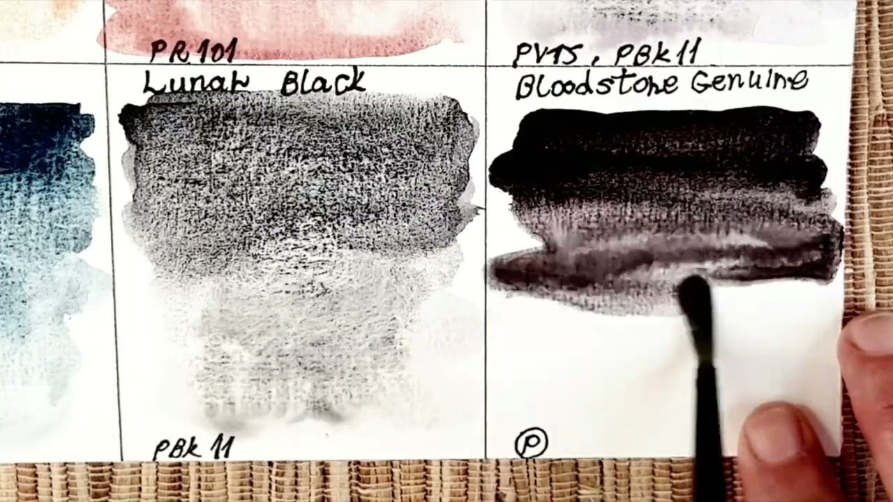 Daniel Smith lunar watercolors