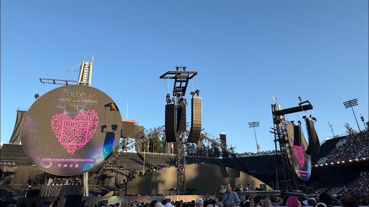 Re-upload from LIVE: Coldplay Stanford, CA Night 1 - Stanford Stadium - Music of the Spheres Tour